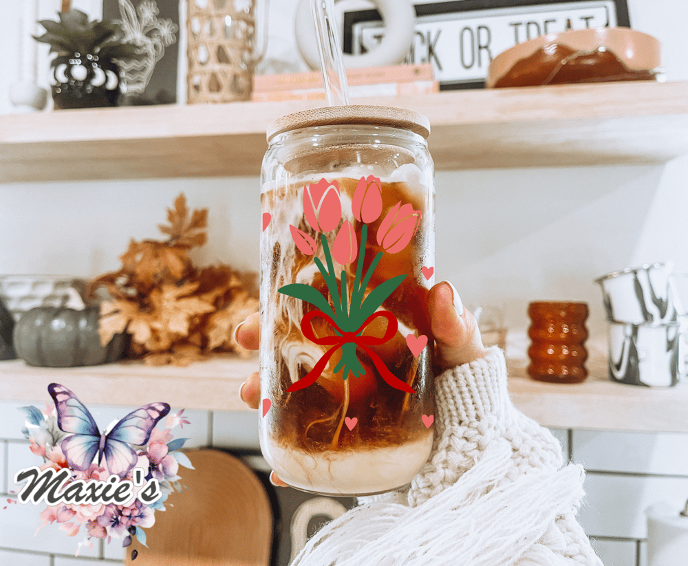 Coquette Tulip π· π Graphic Design 16oz. UVDTF Cup Wrap