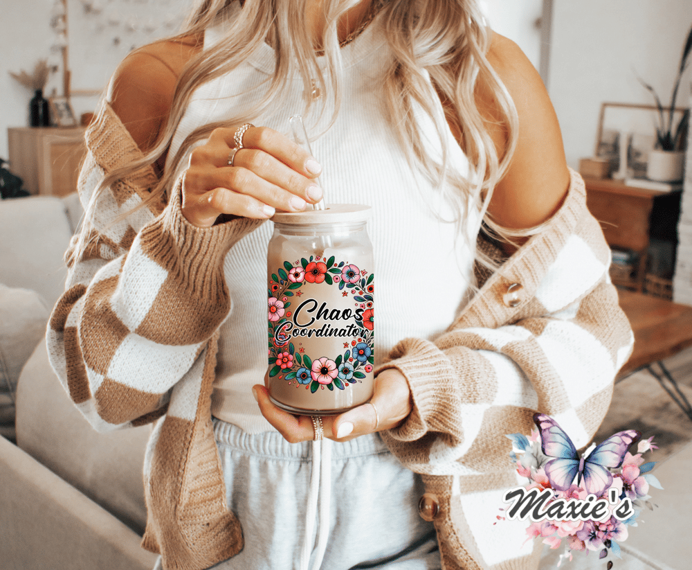Chaos Coordinator Graphic 16oz. UVDTF Cup Wrap