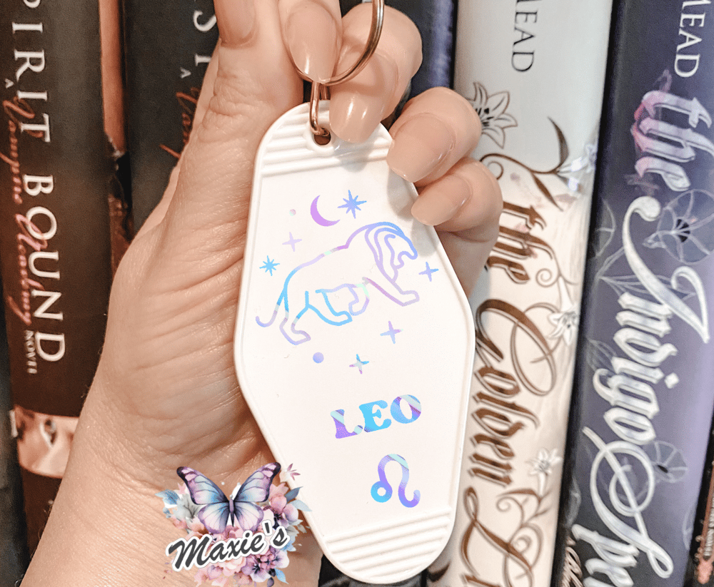Leo ♌️ Constellation UVDTF Motel Keychain Decal