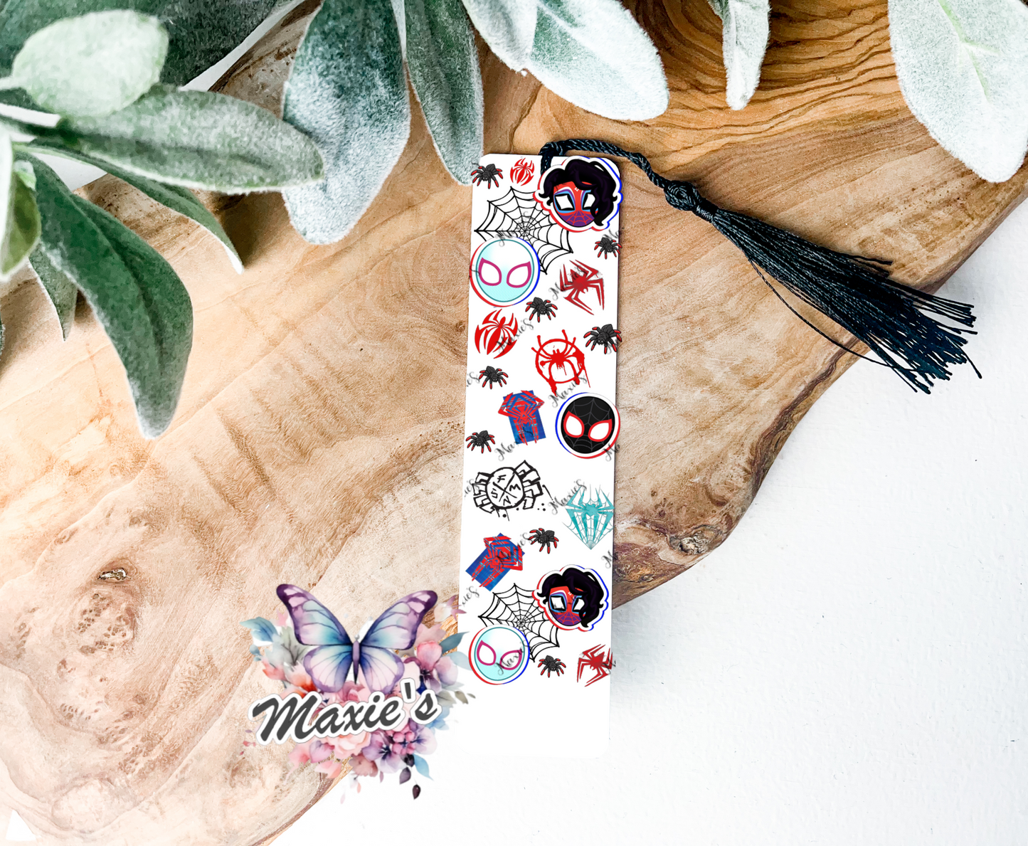 Spiderman Universe Theme UVDTF Pen Wrap / Bookmark Decal