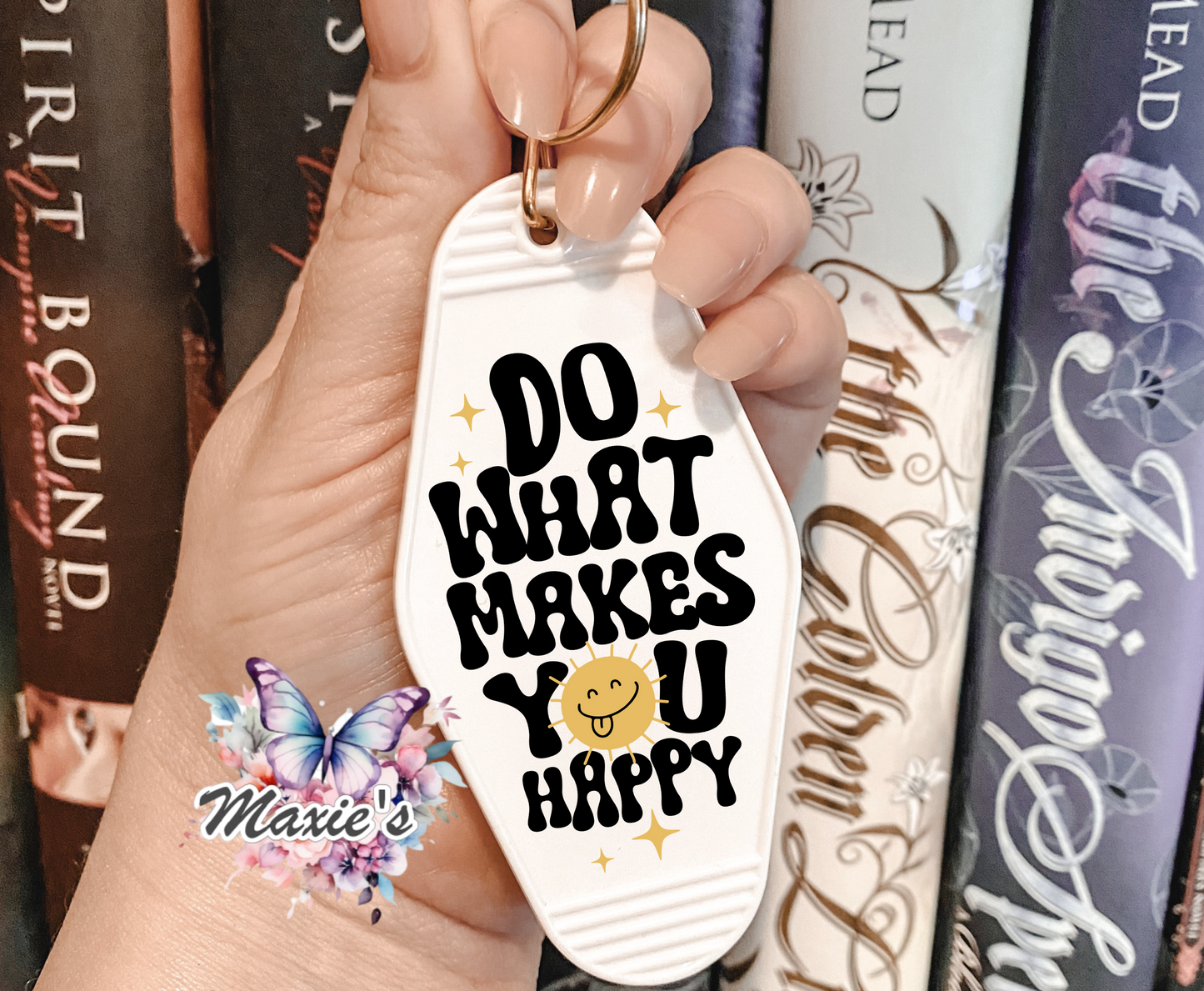 Do What Makes You Happy 😊 UVDTF Motel Keychain Decal