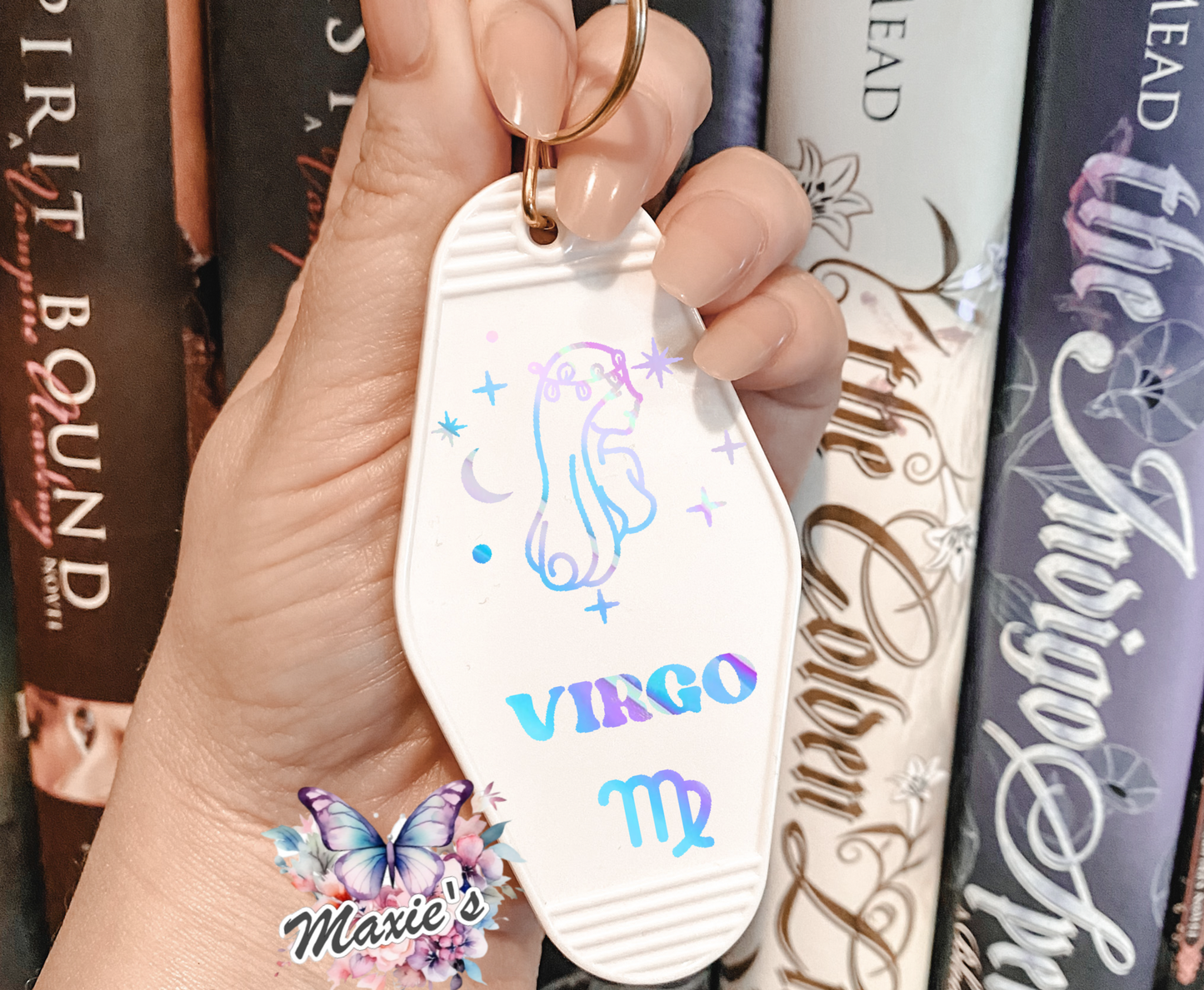 Virgo ♍️ Constellation UVDTF Motel Keychain Decal
