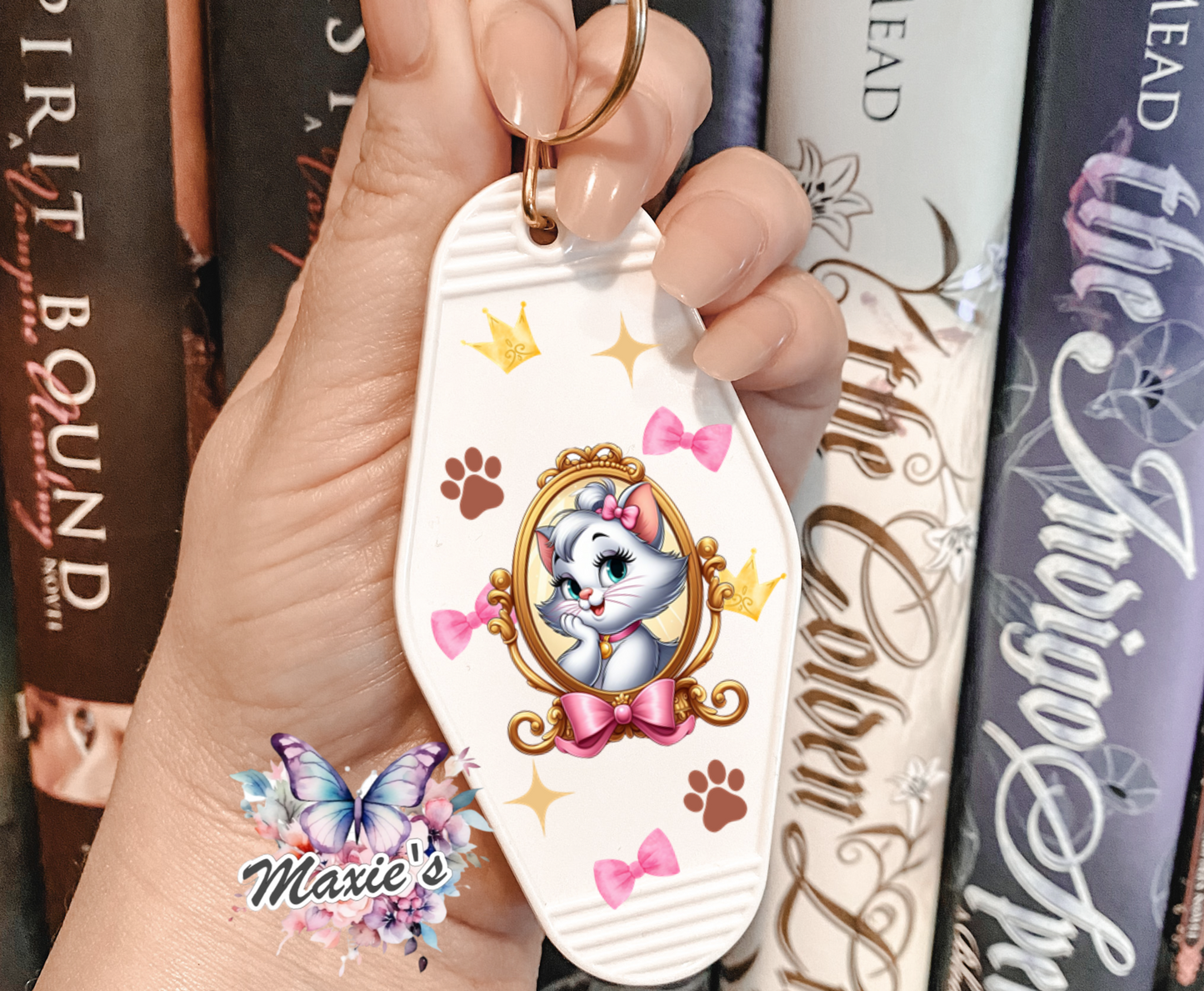 Kitty Marie in The Mirror 🪞 UVDTF Motel Keychain Decal