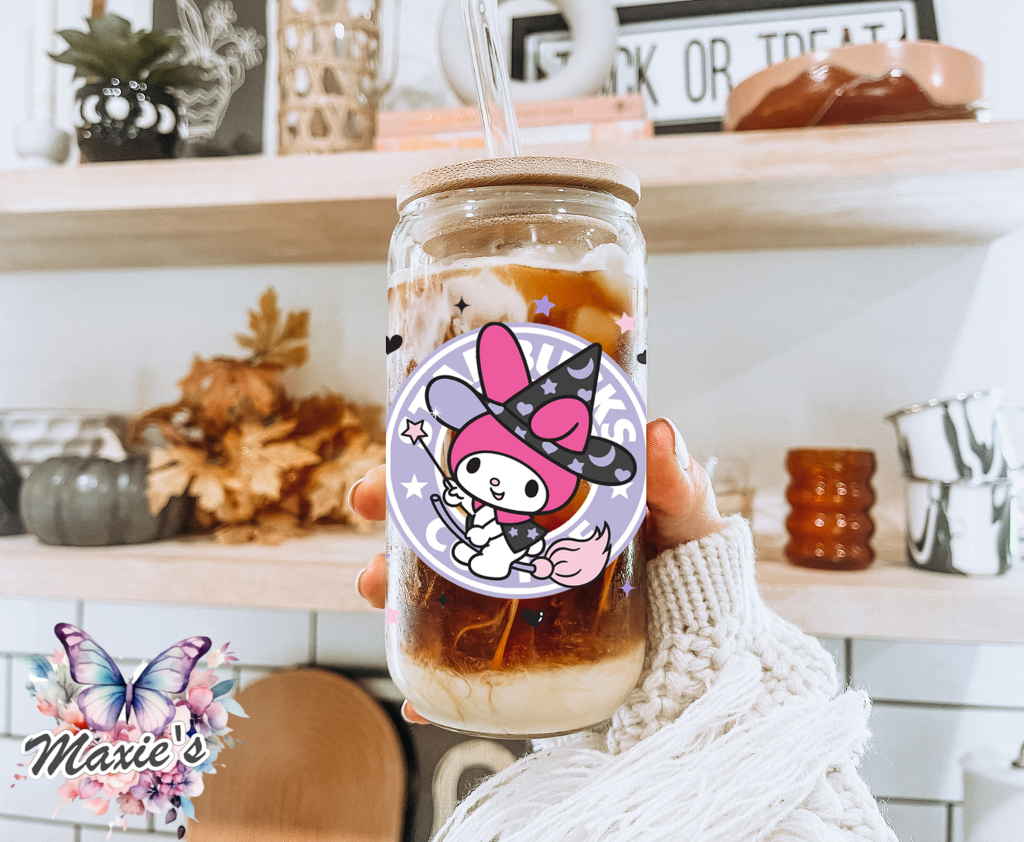 Witch Melody Starbbie Graphic Design 16oz. UVDTF Cup Wrap
