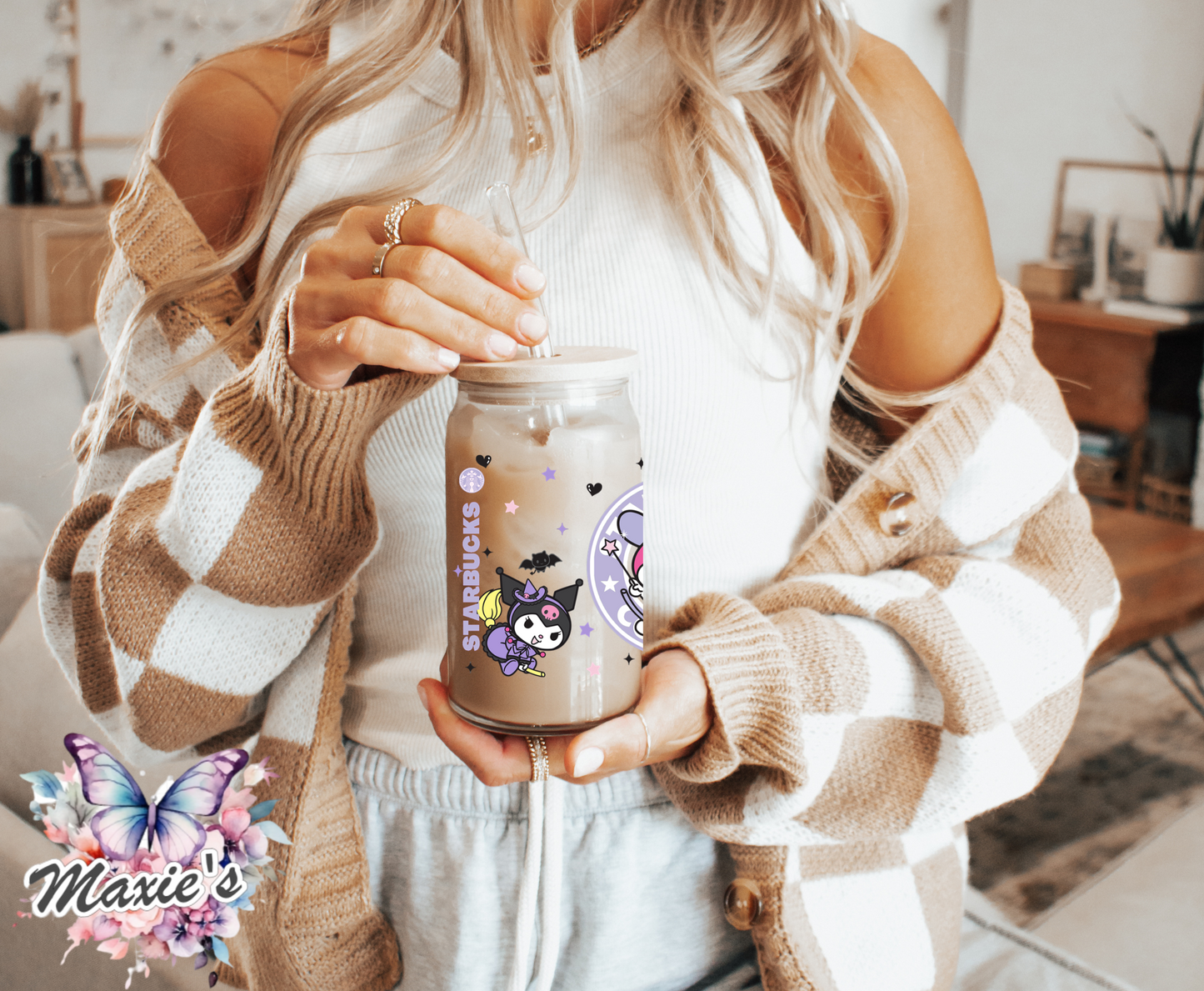 Witch Melody Starbbie Graphic Design 16oz. UVDTF Cup Wrap