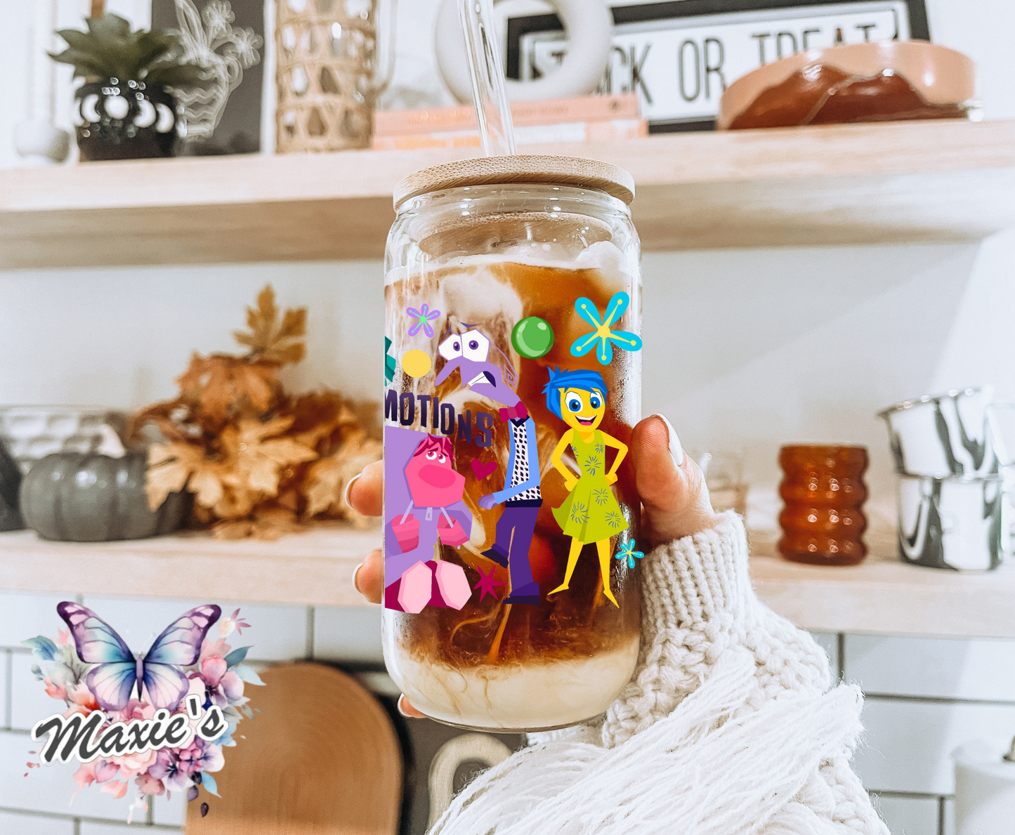 ✨️ Double - Sided ✨️ Emotional Characters Graphic Design 16oz. UVDTF Cup Wrap