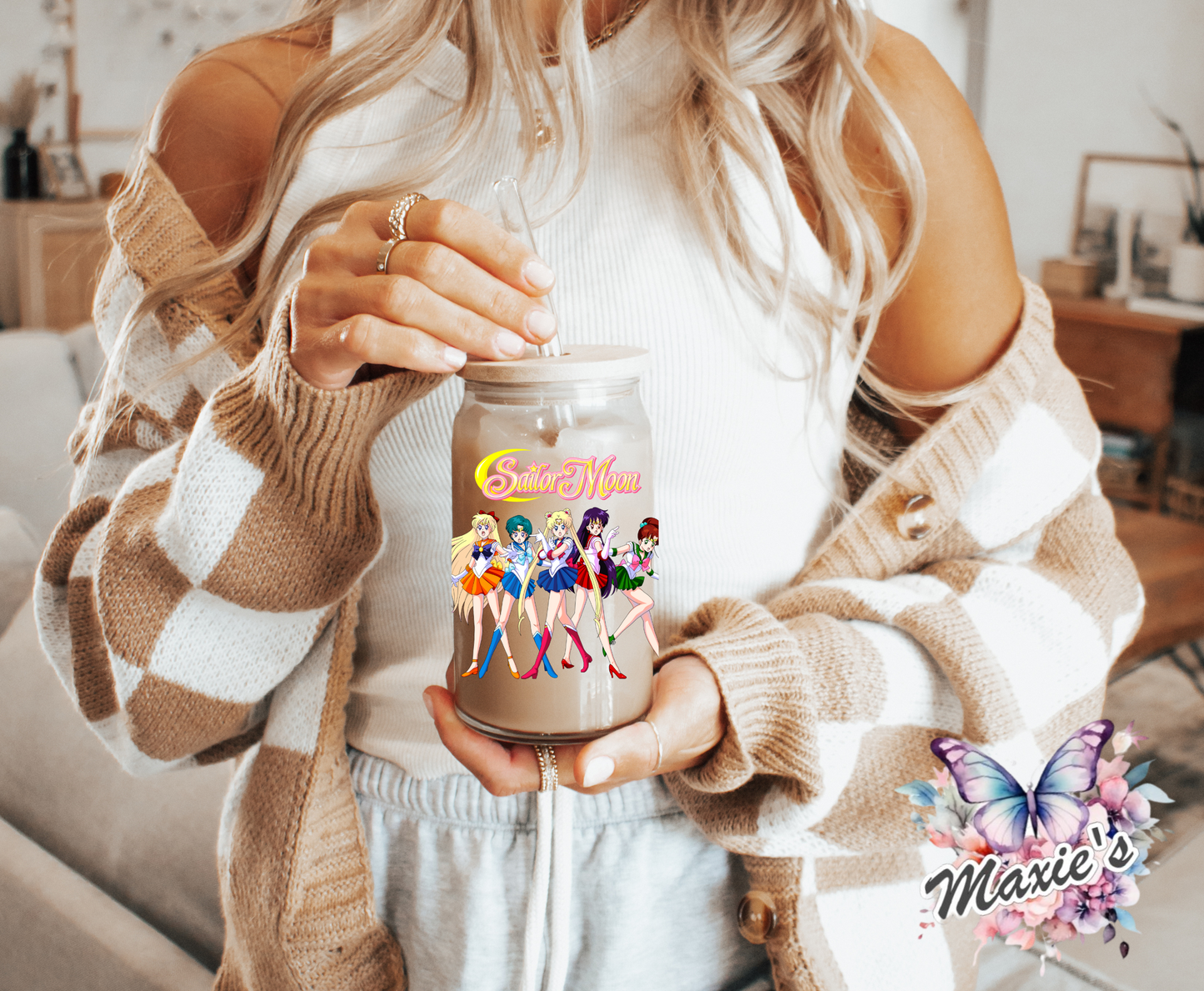 Sailor Moon Girls Graphic Design 16oz. UVDTF Cup Wrap