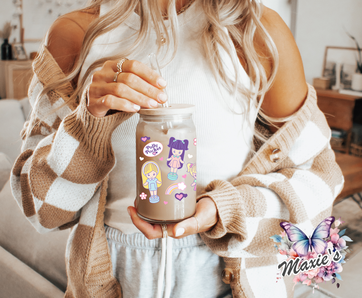 Fantasy Trinket Dolls Graphic Design 16oz. UVDTF Cup Wrap