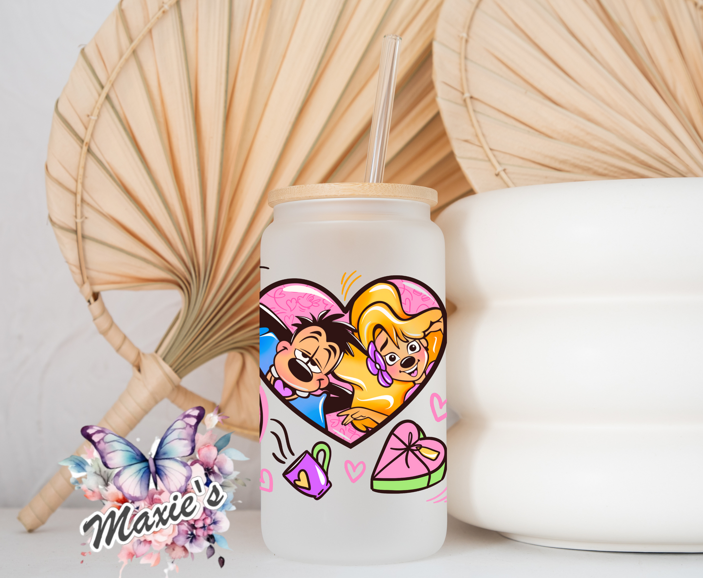 Goofy Romance Graphic Design 16oz. UVDTF Cup Wrap