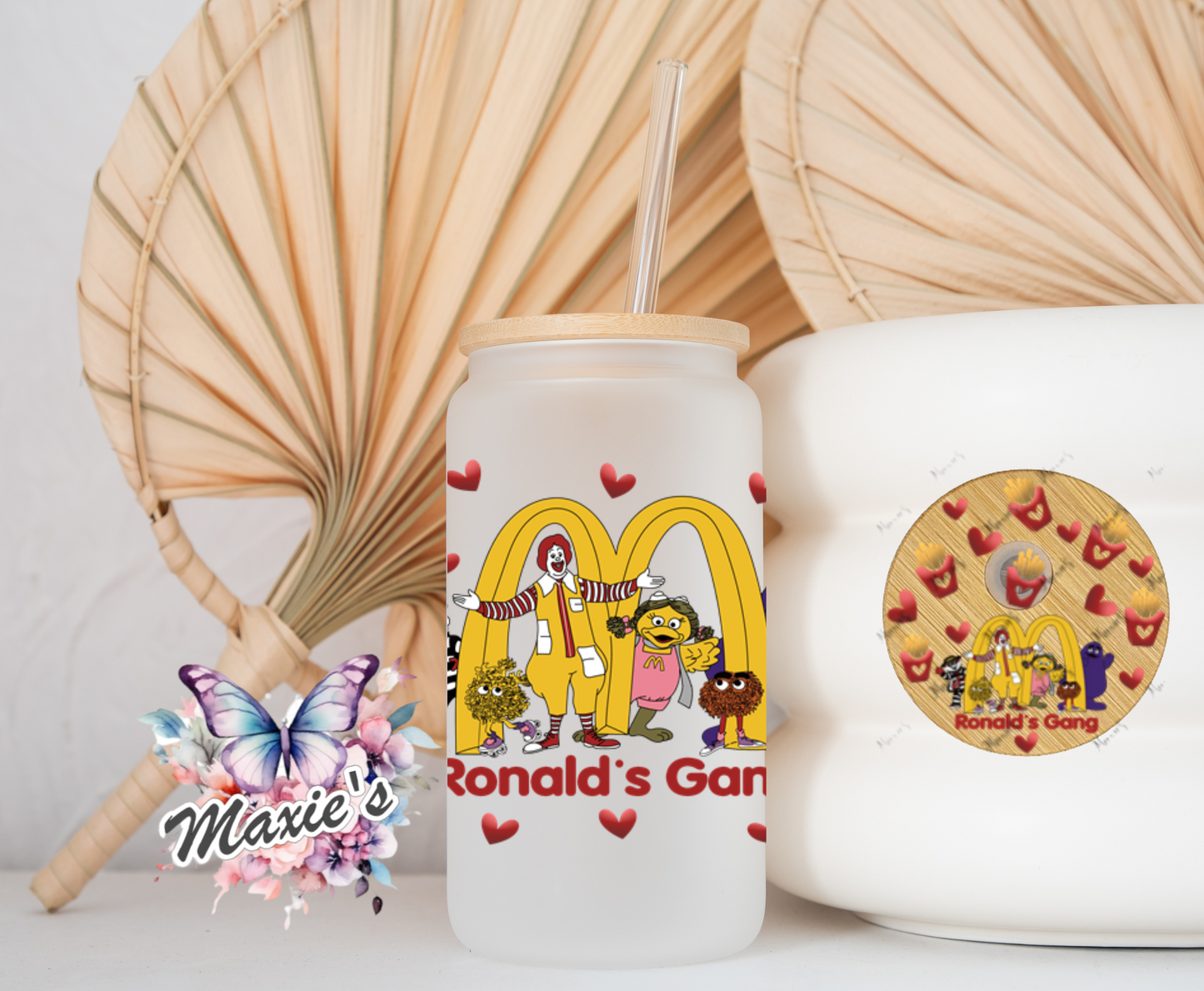 McDonald's Friends Graphic Design 16oz. Sublimation Print