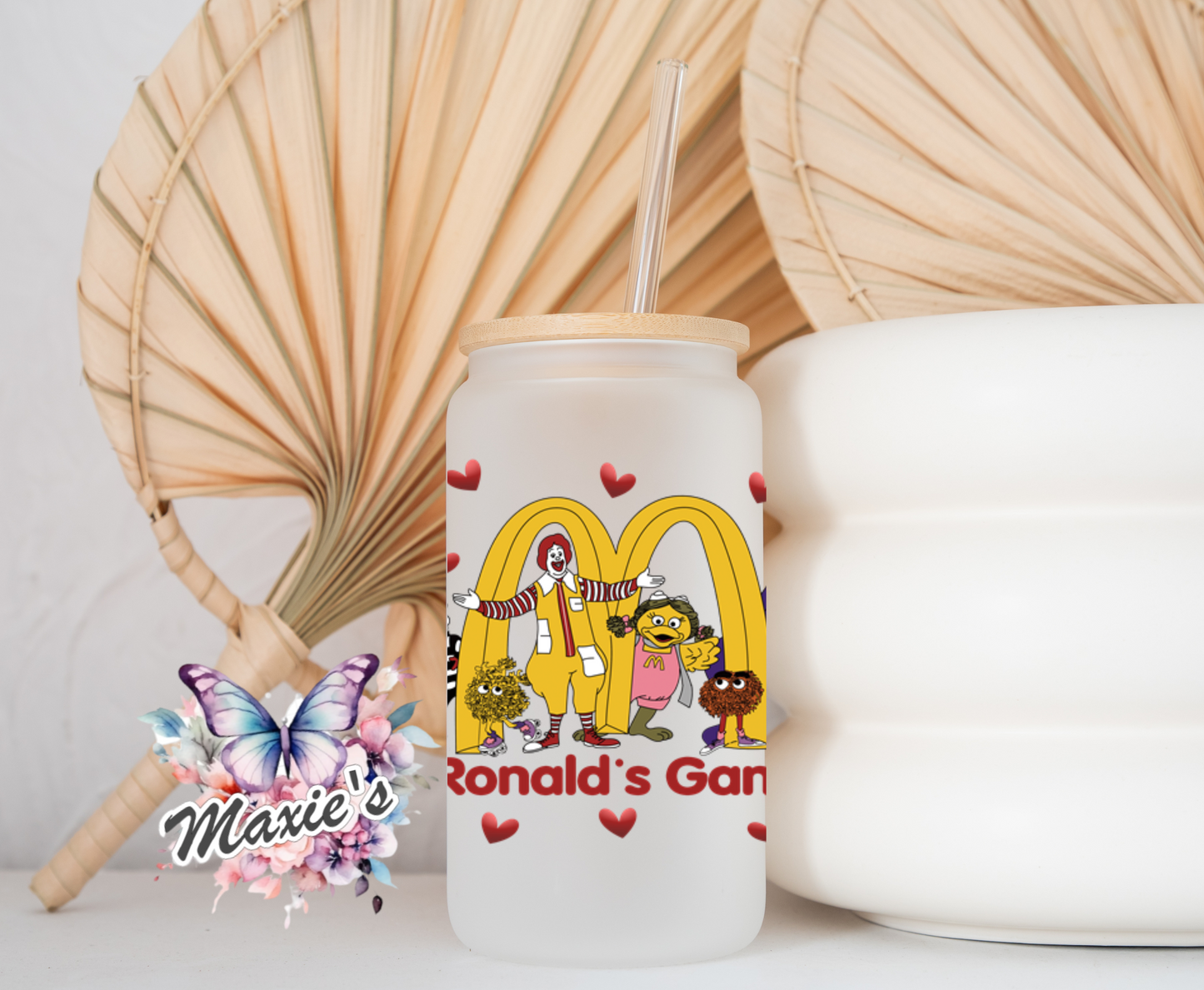 McDonald's Friends Graphic Design 16oz. Sublimation Print