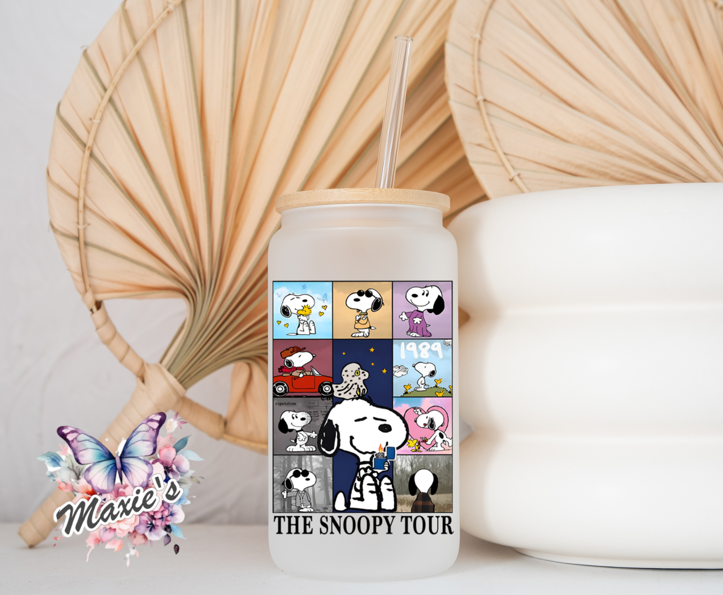 Snoopy Era Graphic Design 16oz. UVDTF Cup Wrap