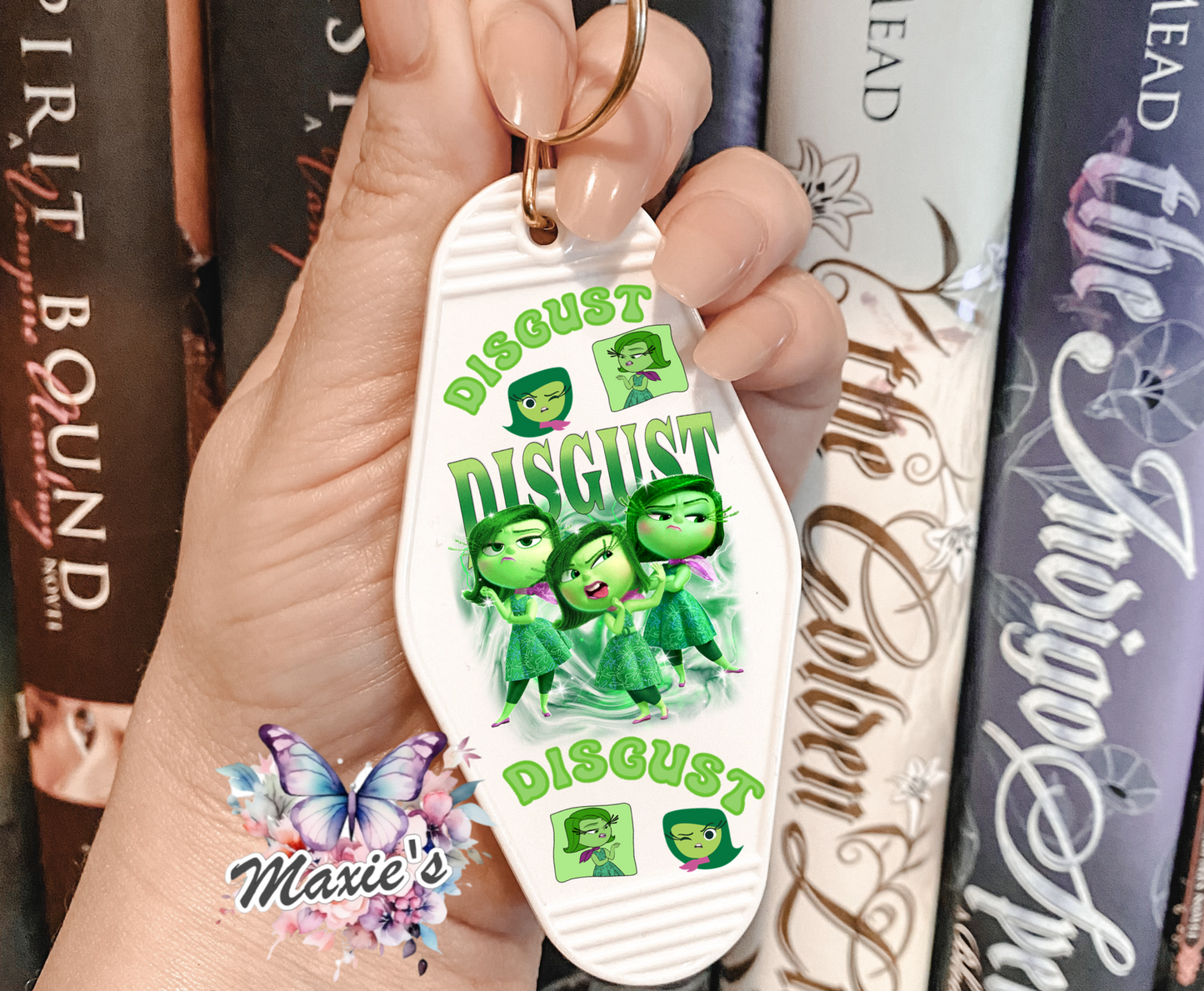 Disgust 😬 Emotion UVDTF Motel Keychain Decal