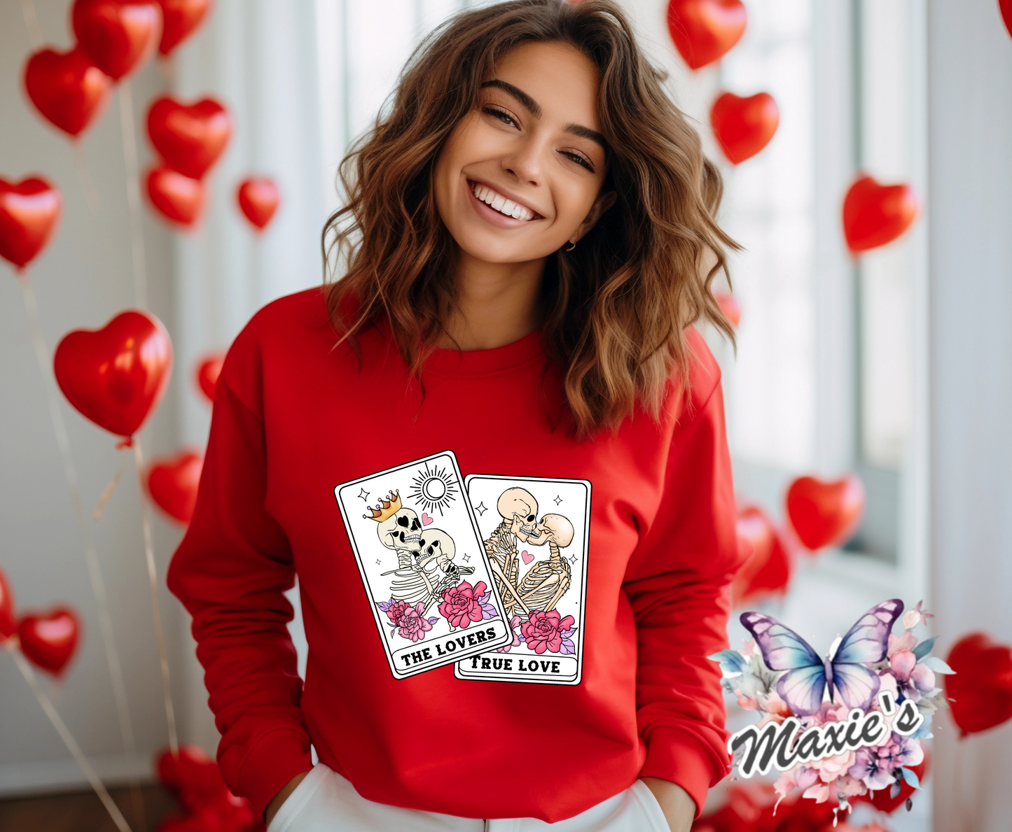 The Lovers Tarot Cards Graphic Design DTF Transfer Prints