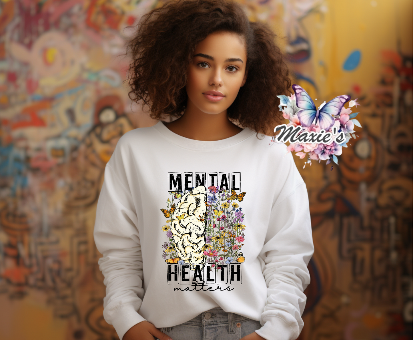 Mental Health Matters Graphic Design DTF Transfer Print
