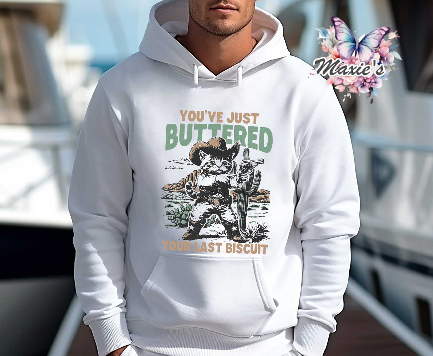 You've Just Buttered 🧈 Funny Graphic Quote DTF Transfer Print