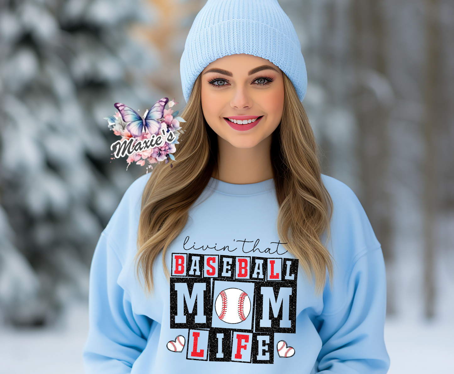 Baseball M⚾️ m Life Graphic Design DTF Transfer Print