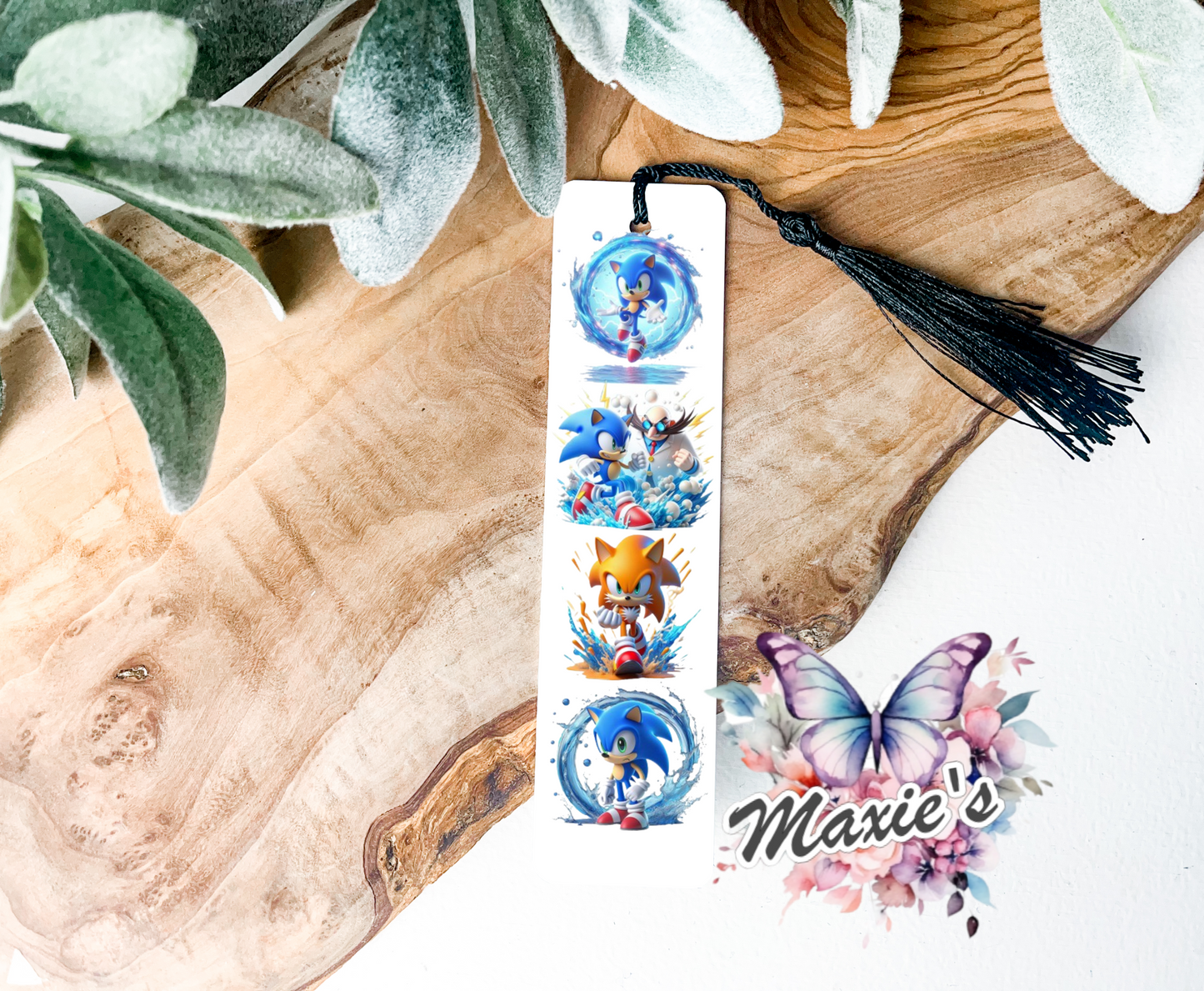 Super Sonic Animation Theme UVDTF Pen Wrap/ Bookmark Decal
