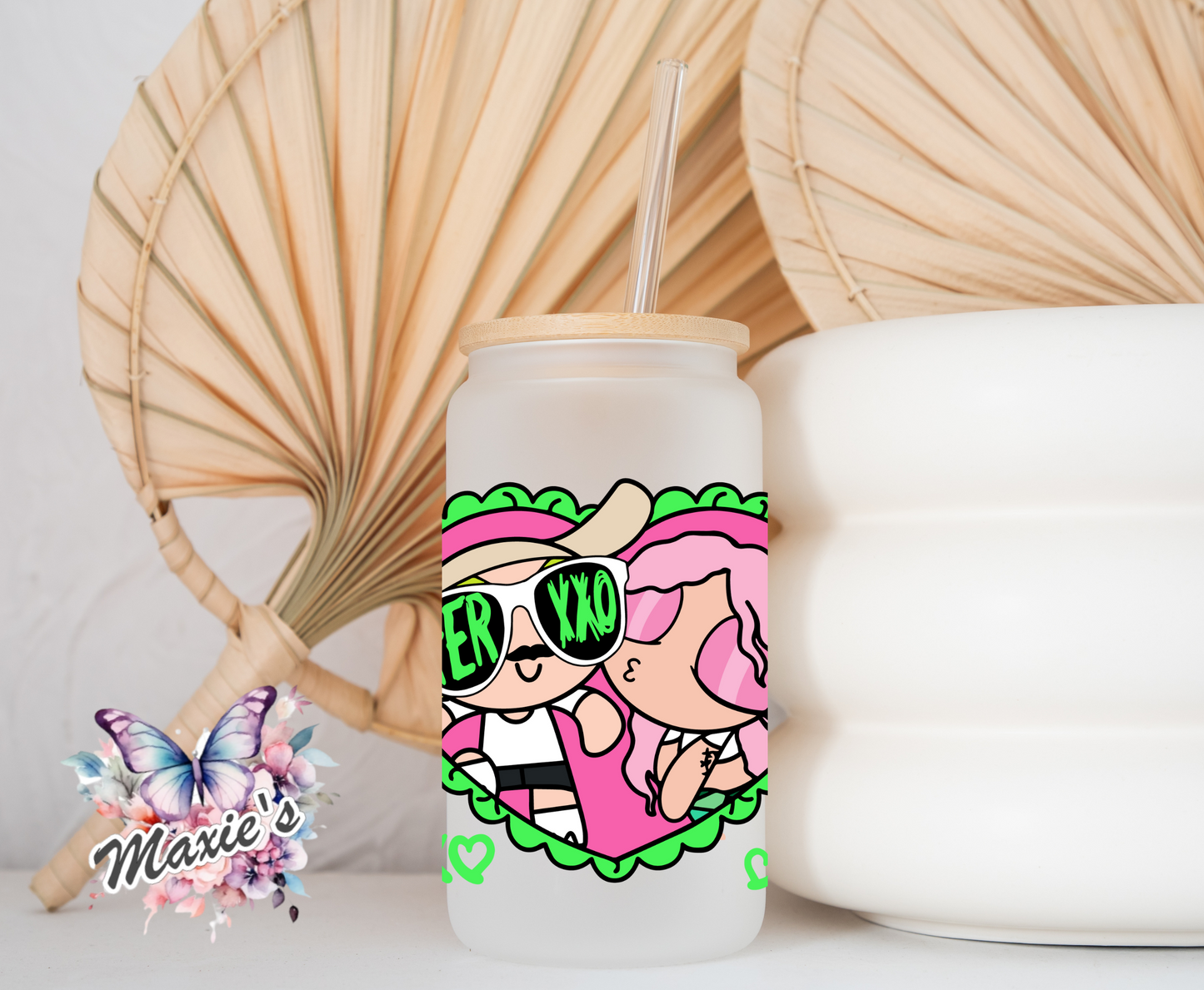 ✨️Double-Sided✨️ Kiss Me Now Ferxxo Graphic Design 16oz. UVDTF Cup Wrap