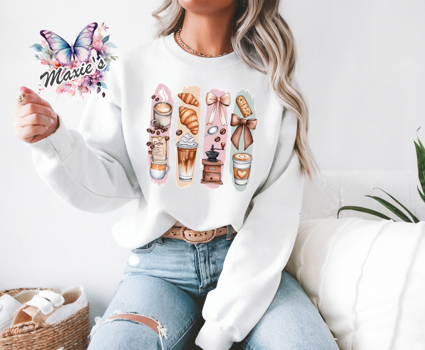 Coffee Lover Affirmation Graphic Design DTF Transfer Print