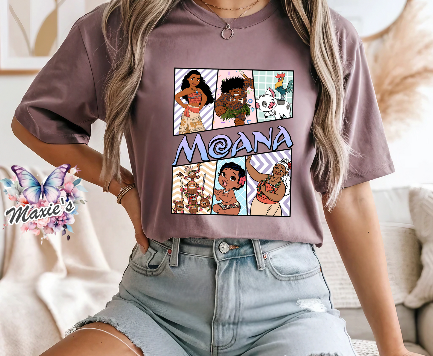 Moana Graphic Design DTF Transfer Print