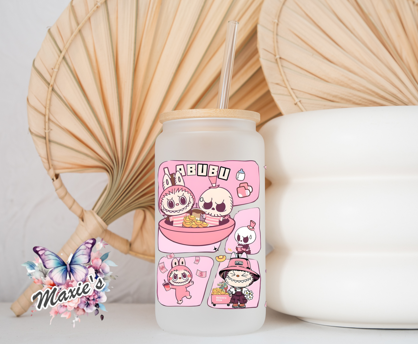 It's All About Labubu Graphic Design 16oz. UVDTF Cup Wrap