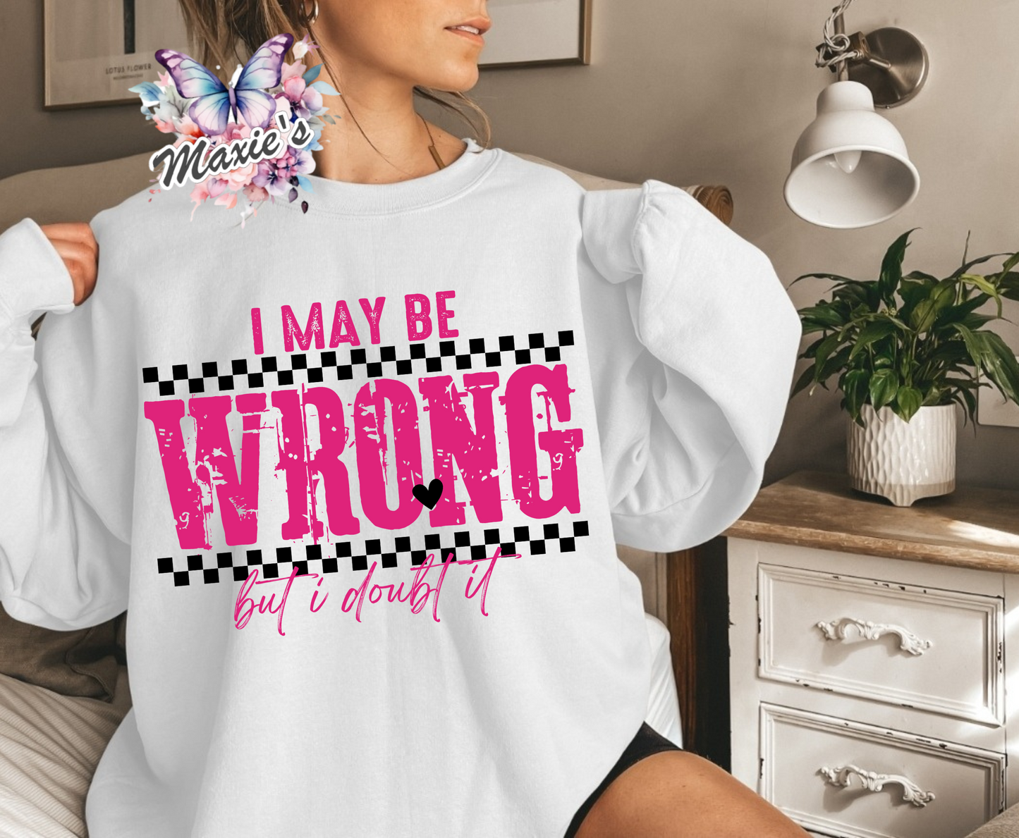 I Doubt it π Funny Quote DTF Transfer Print