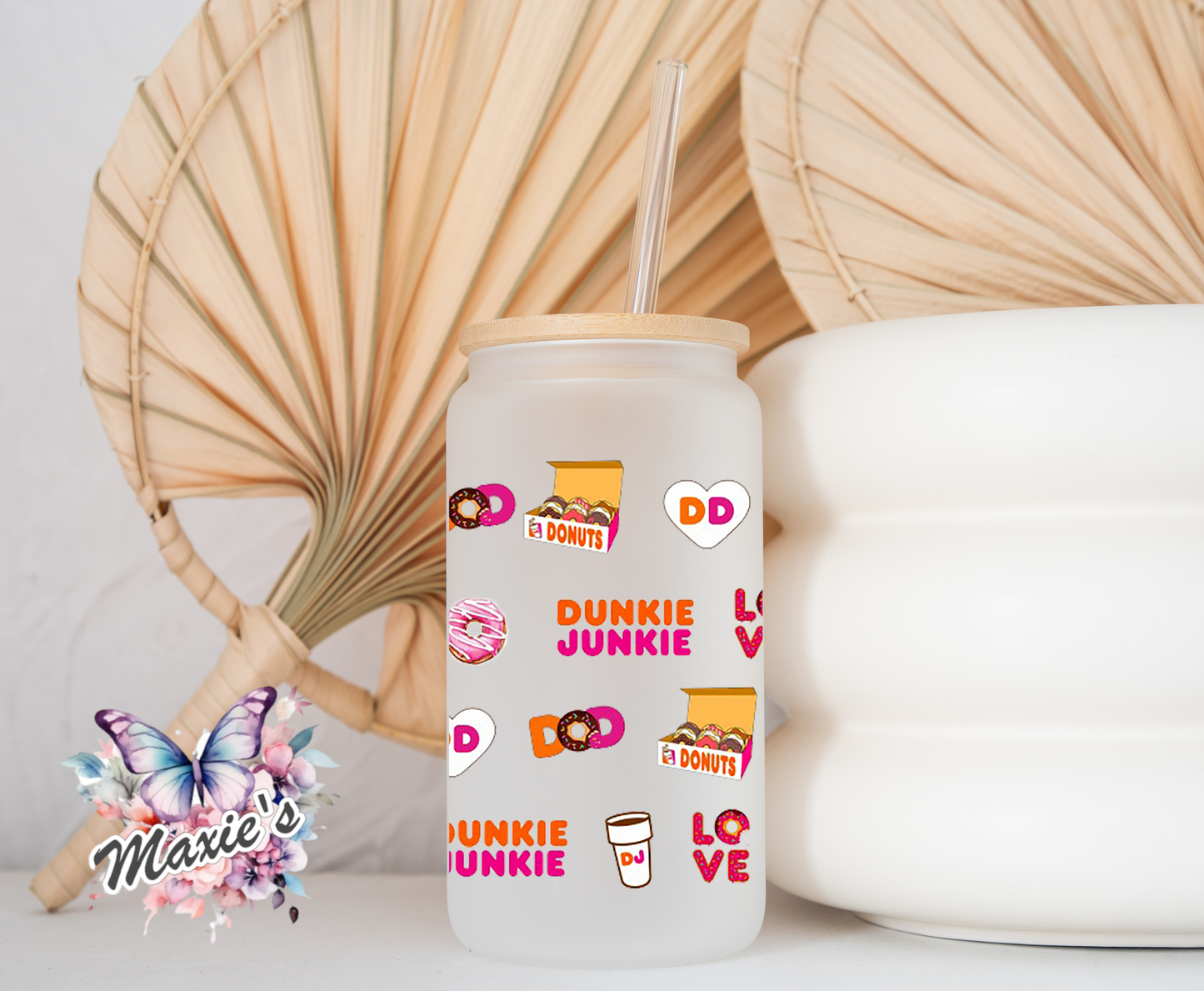 Dunkie Junkie Graphic Design 16oz. UVDTF Cup Wrap