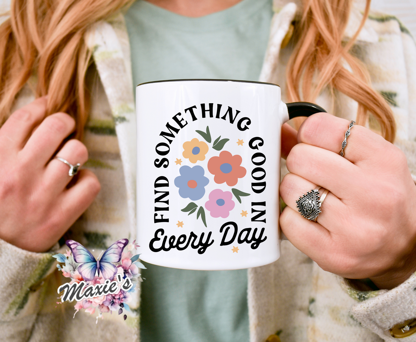 Find Something Good In EveryDay Posstive Affirmation UVDTF Decal