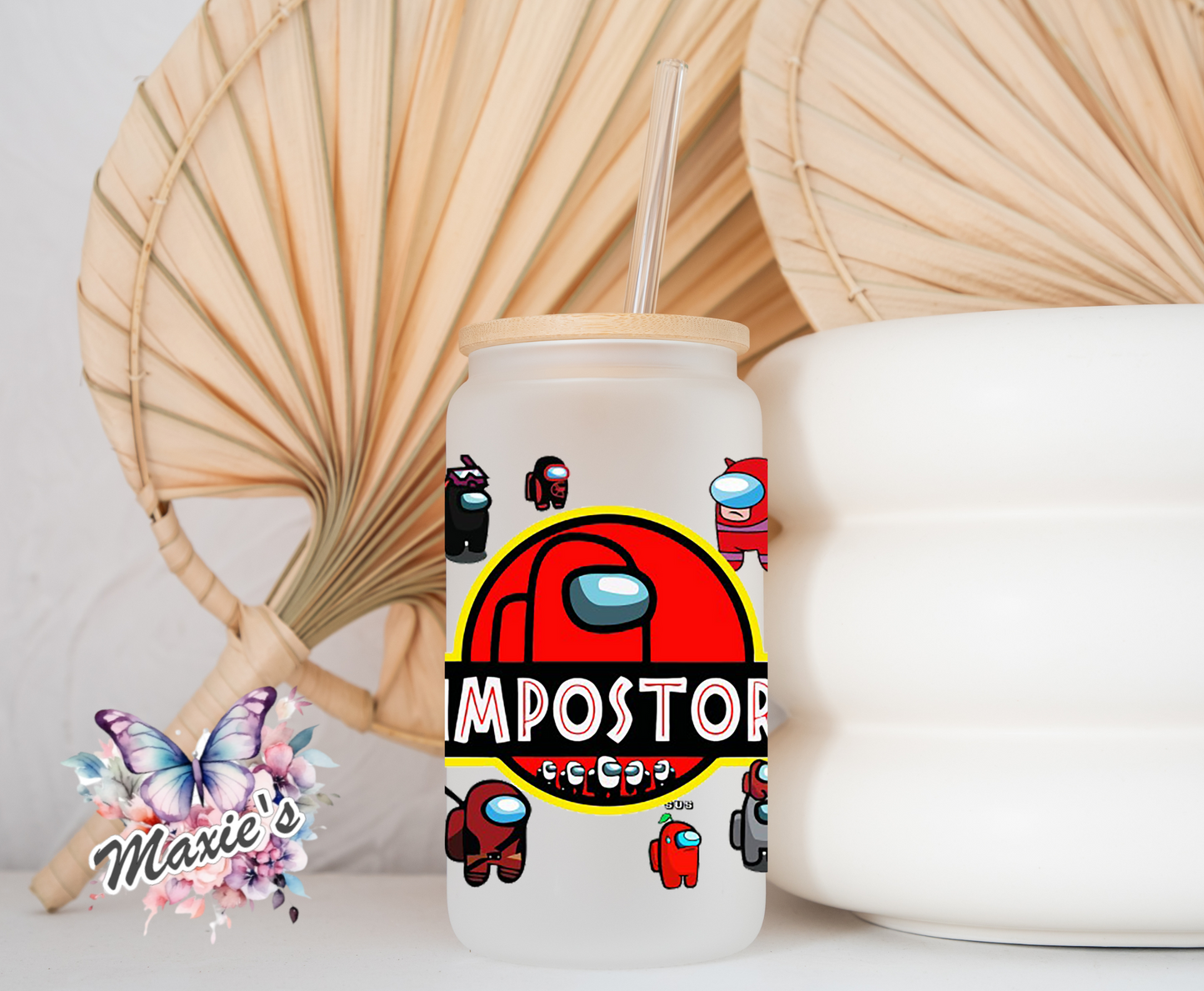 Impostor Among Us Graphic Design 16oz. UVDTF Cup Wrap