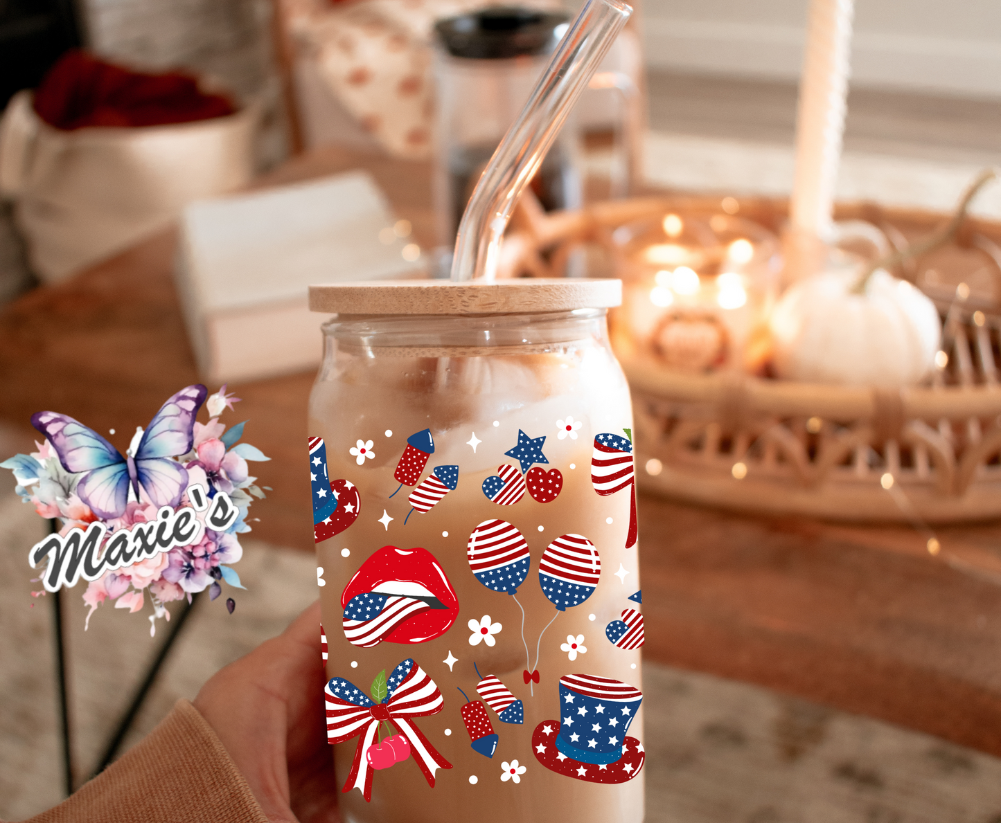 4th of July Celebration Theme 16oz. UVDTF Cup Wrap