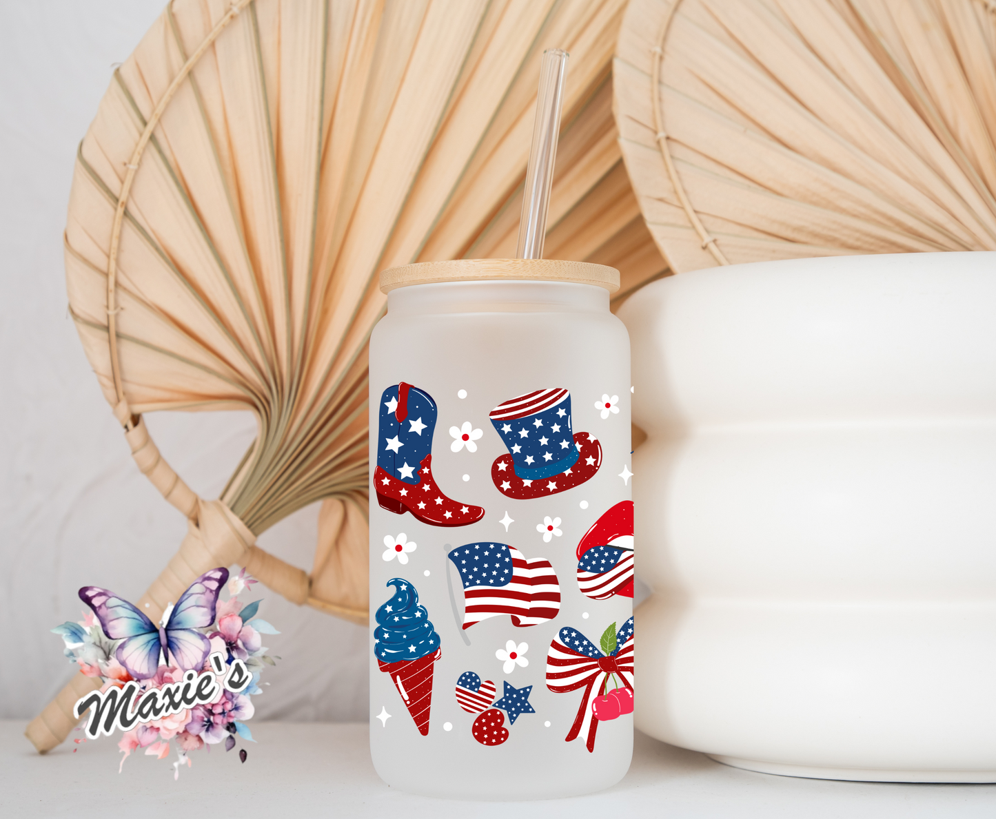 4th of July Celebration Theme 16oz. UVDTF Cup Wrap