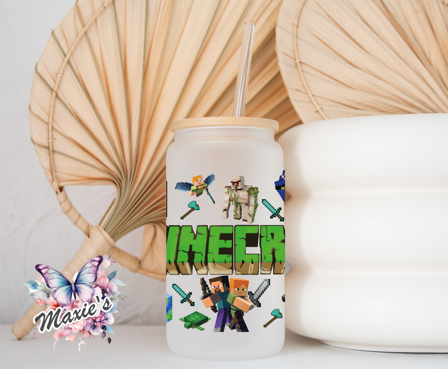 Minecraft Animation Graphic Design 16oz. UVDTF Cup Wrap