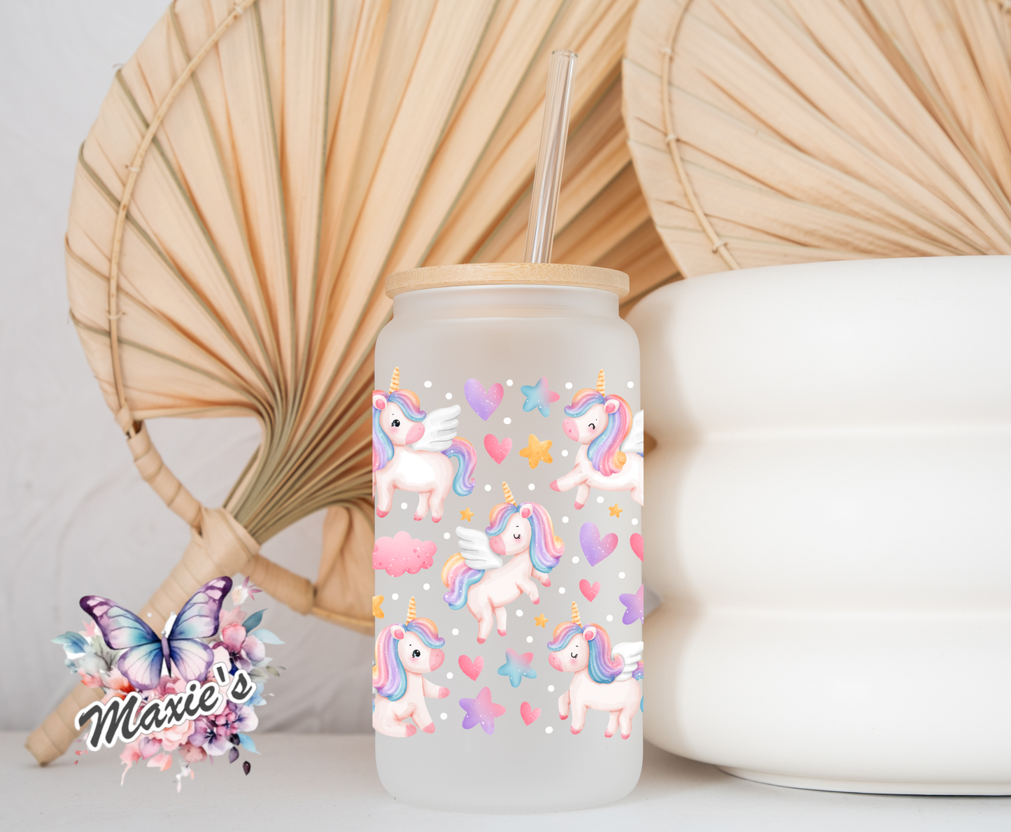 Cutie Unicorn π¦ Theme 16oz. UVDTF Cup Wrap