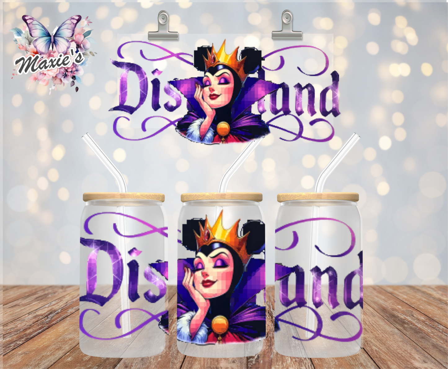 Queen Grimhilde Disney Graphic Design 16oz. UVDTF Cup Wrap