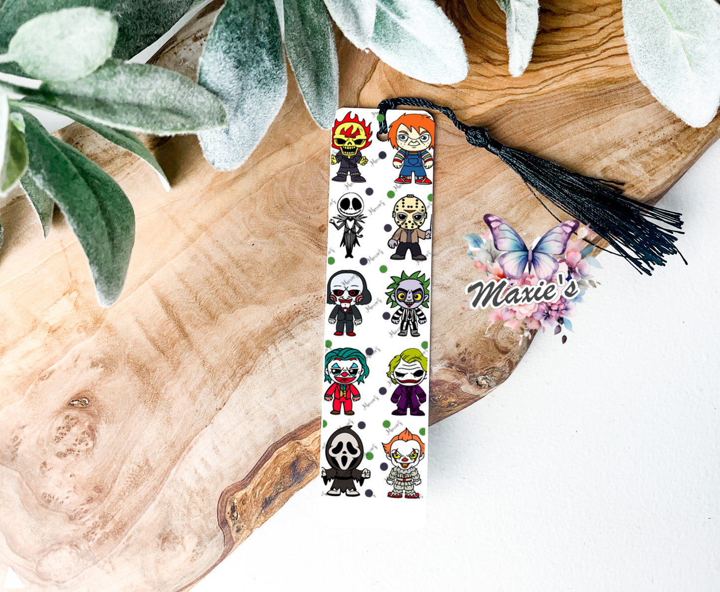 Horror Characters Graphic Design UVDTF Pen Wrap/ Bookmark Decal
