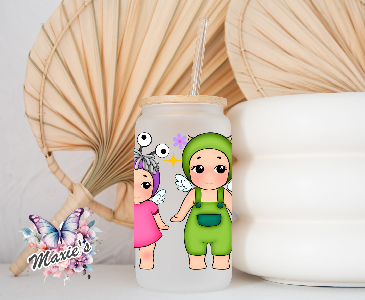 Monster Inc. Angel Babies Graphic Design 16oz. UVDTF Cup Wrap