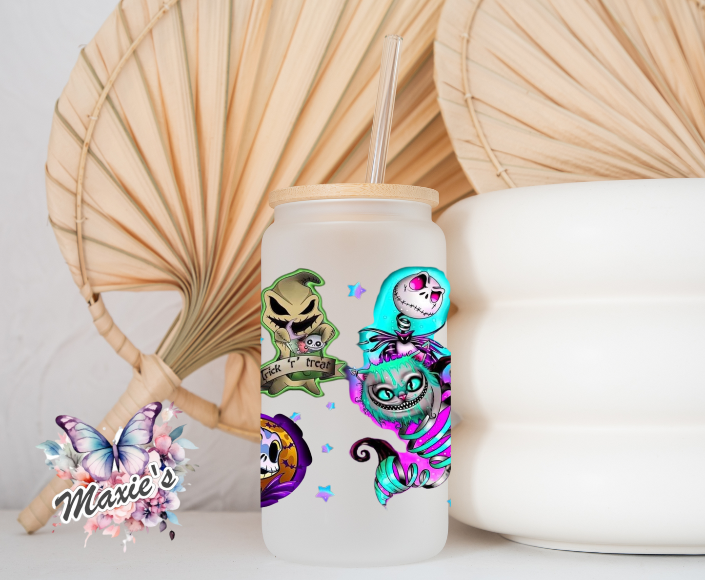 ✨️Double-Sided✨️ Nightmare B4 X'mas Animation Graphic Design 16oz. UVDTF Cup Wrap