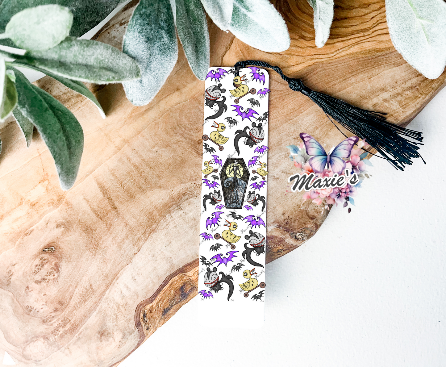 The Pumpkin King - Jack Nightmare B4 X'mas Theme UVDTF Pen Wrap/Bookmark Decal