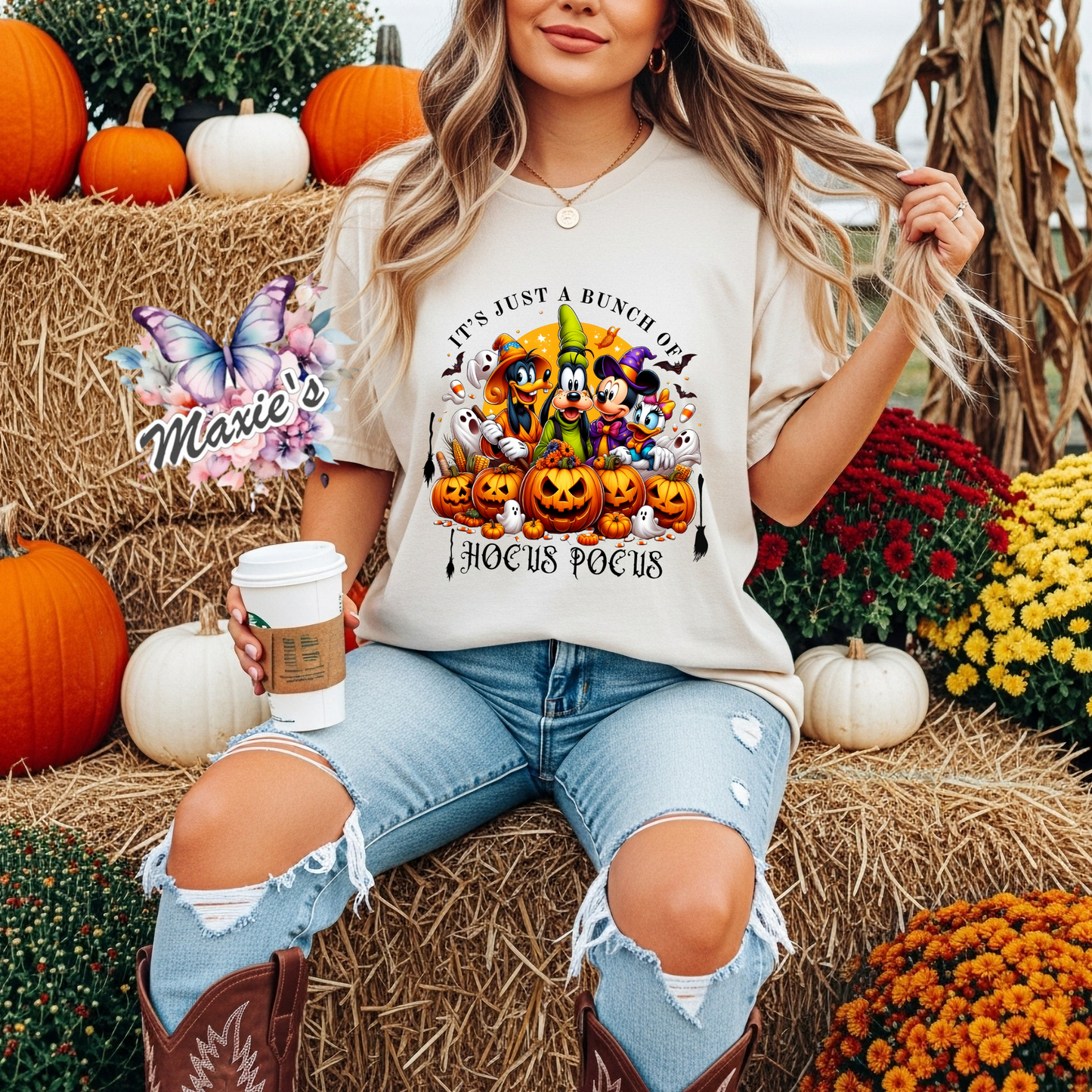 It's Just A Bunch Of Hocus Pocus Graphic Design DTF Transfer Print