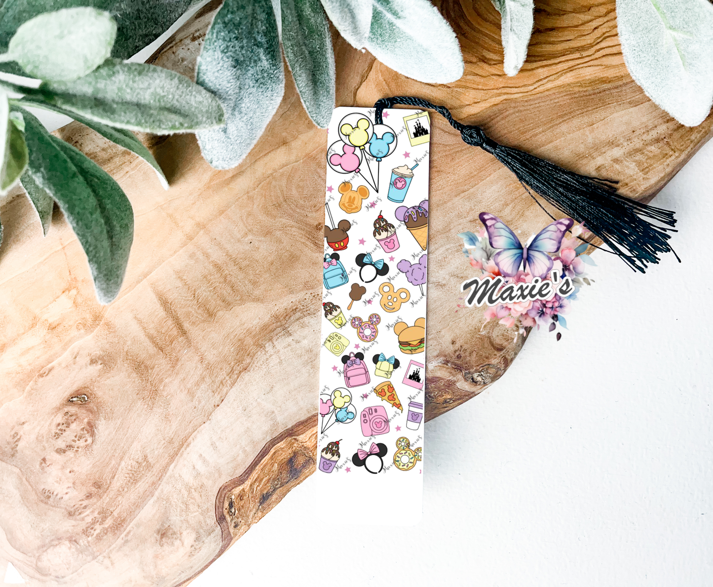 Favorite Dreamy Snacks Graphic Design UVDTF Pen Wrap/Bookmark Decal