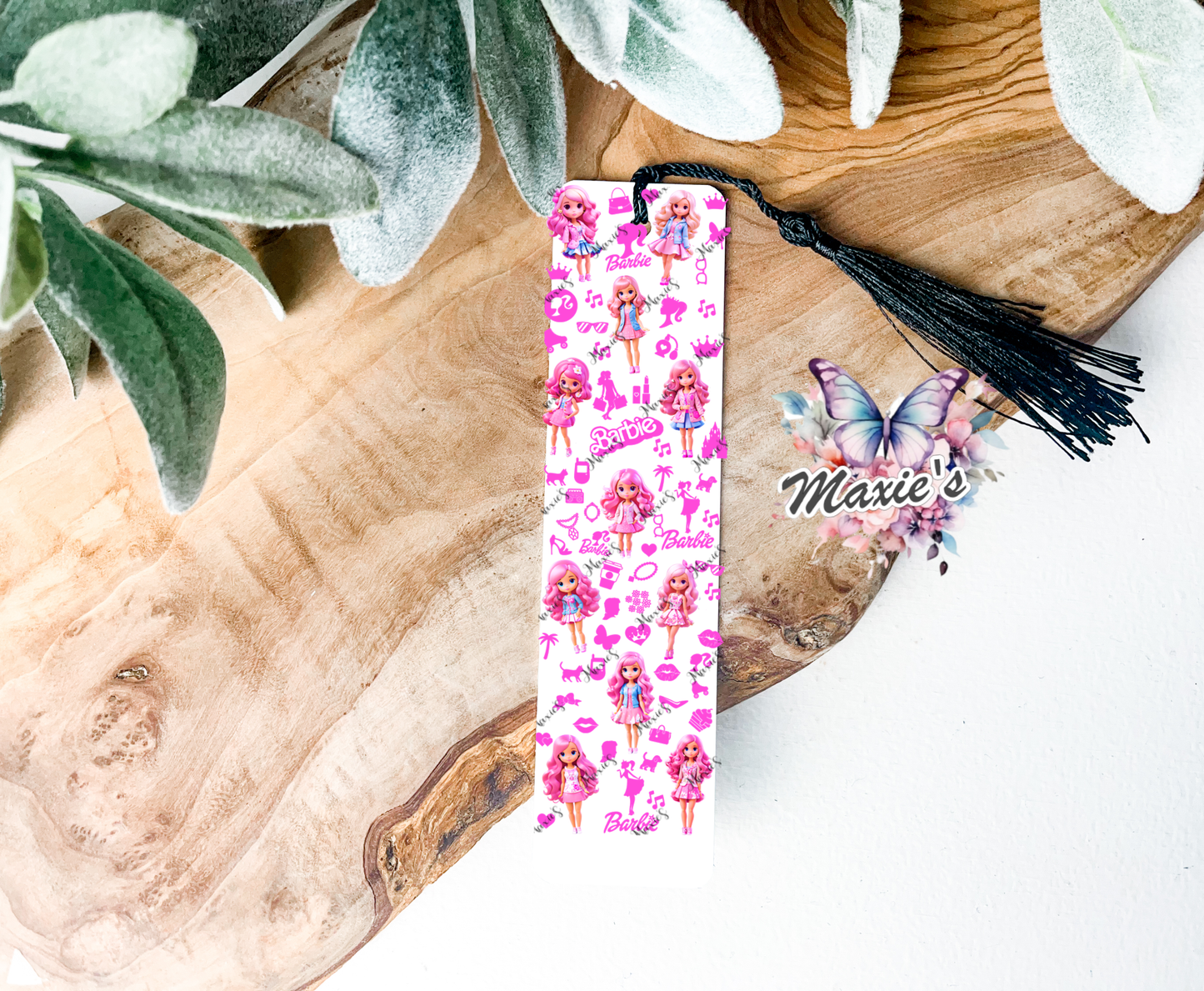 Barbie Graphic Design UVDTF Pen Wrap/Bookmark Decal