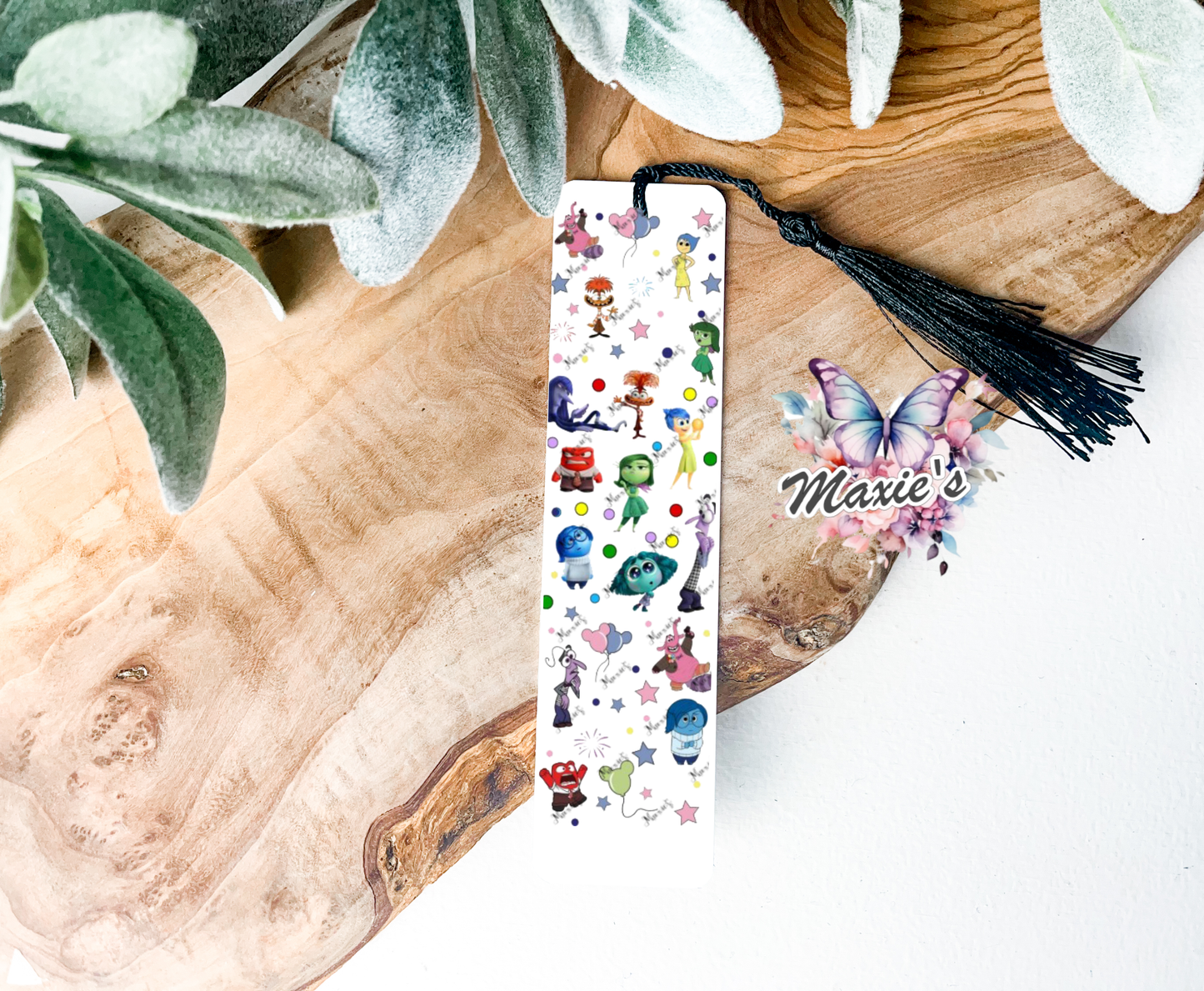 Emoticons Inside Out Graphic Design UVDTF Pen Wrap/Bookmark Decal