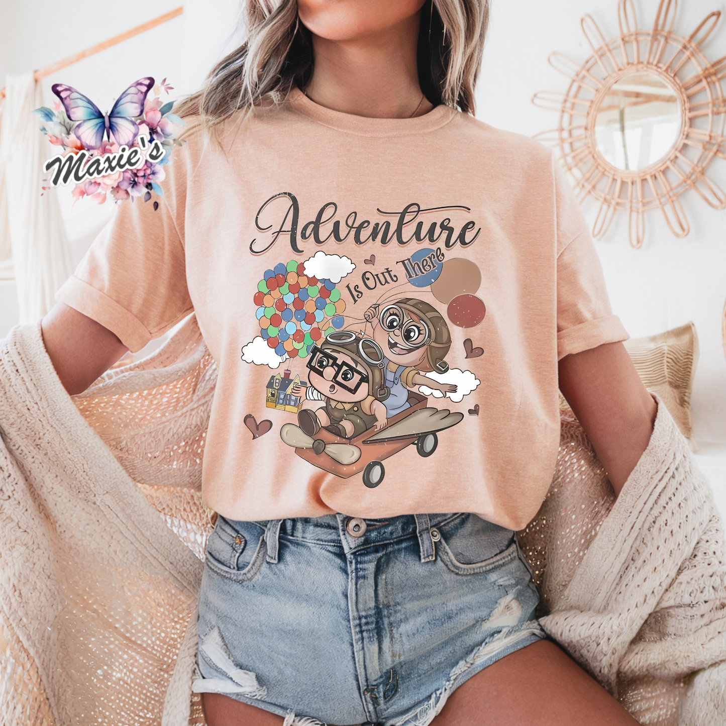 Adventure Is Out There Graphic Design DTF Transfer Print