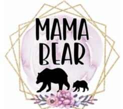 Mama Bear Graphic Design UVDTF Decal