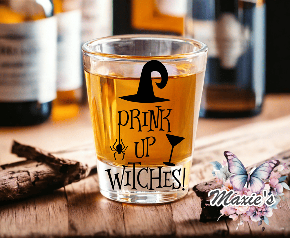 Drink Up Witches UVDTF Decal