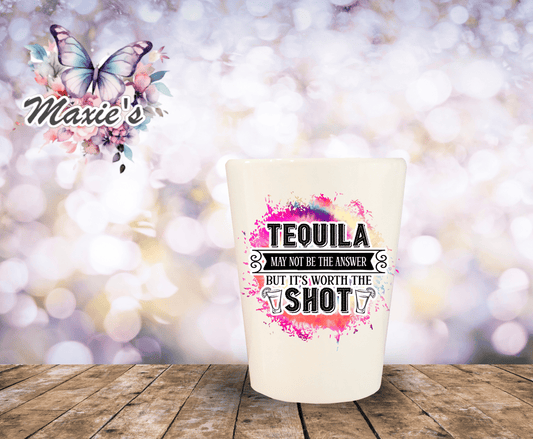 Tequila Shot UVDTF Decal