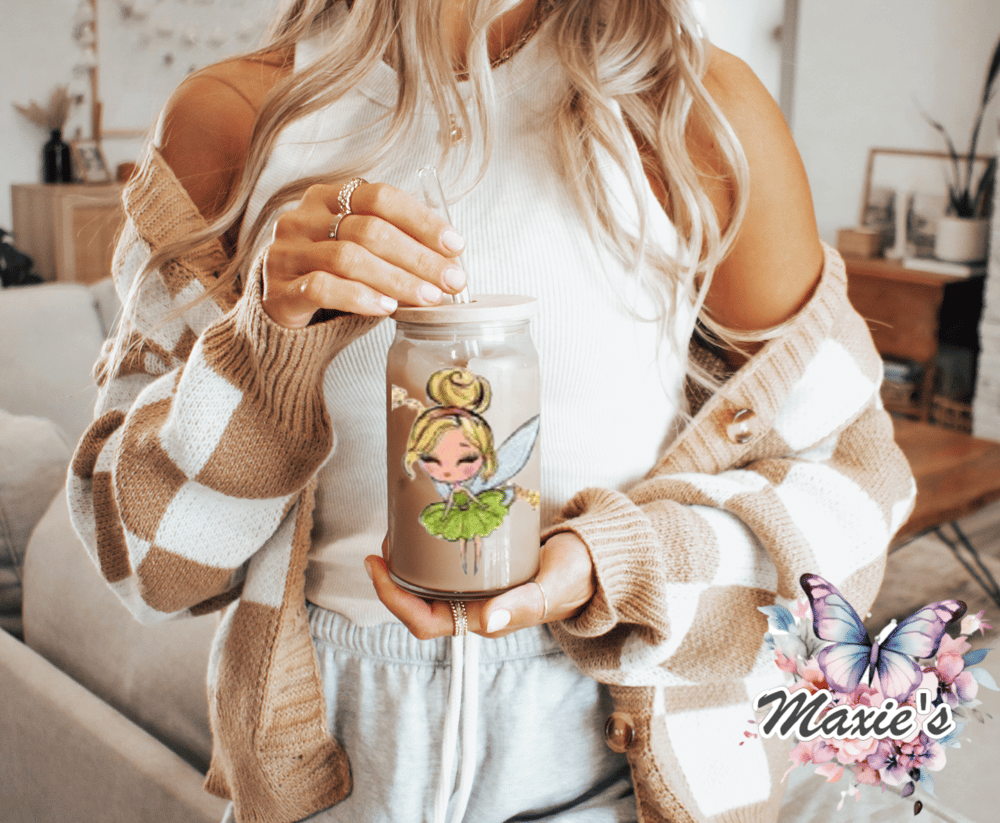 Pretty Fairy Girl 16oz. UVDTF Cup Wrap