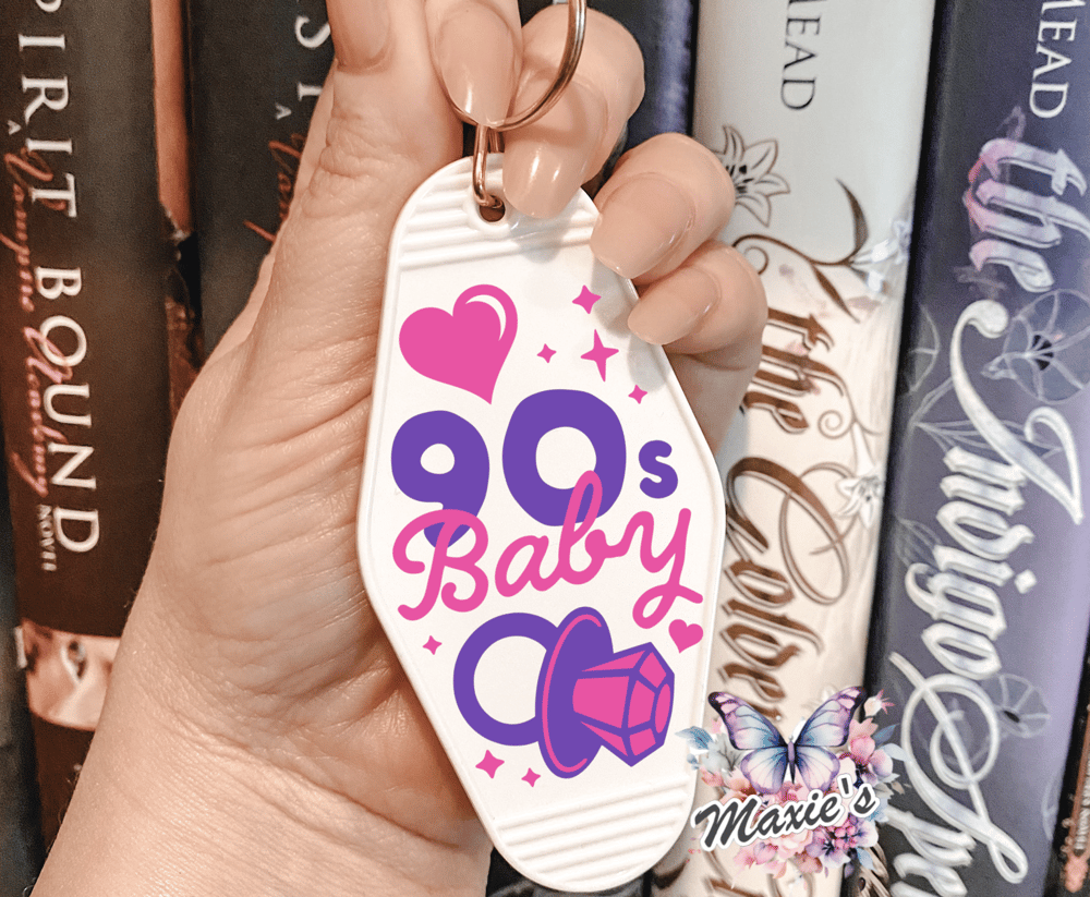 90's Baby 💕 UVDTF Motel Keychain Decal