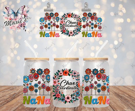 Chaos Coordinator Graphic 16oz. UVDTF Cup Wrap